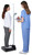Cardinal Detecto APEX Digital Physician Scale with Mechanical Height Rod in use