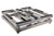  Doran 22025/12 Stainless Steel Bench Scale, 12"x12" Platform, 25 lb x 0.005 lb, NTEP 