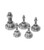 Rice Lake SST Ball Capture Scale Foot, 3/4 16 UNF, 4.5" Tall