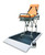203622 Rice Lake 350-10-8S Digital Stretcher Scale, 1000 x 0.2 lb