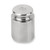 Troemner 1000 g Stainless Steel Cylindrical Screw Knob Weight, No Certificate, ASTM Class 7