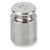 Troemner 500 g Stainless Steel Cylindrical Screw Knob Weight, Traceable Certificate, ASTM Class 7