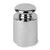 Troemner 20 kg Stainless Steel Cylindrical Screw Knob Weight, NVLAP Accredited Certificate, OIML Class F1