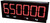 CAS Beacon 65 B65RD Remote Display, 6.5 Inch LED Display
