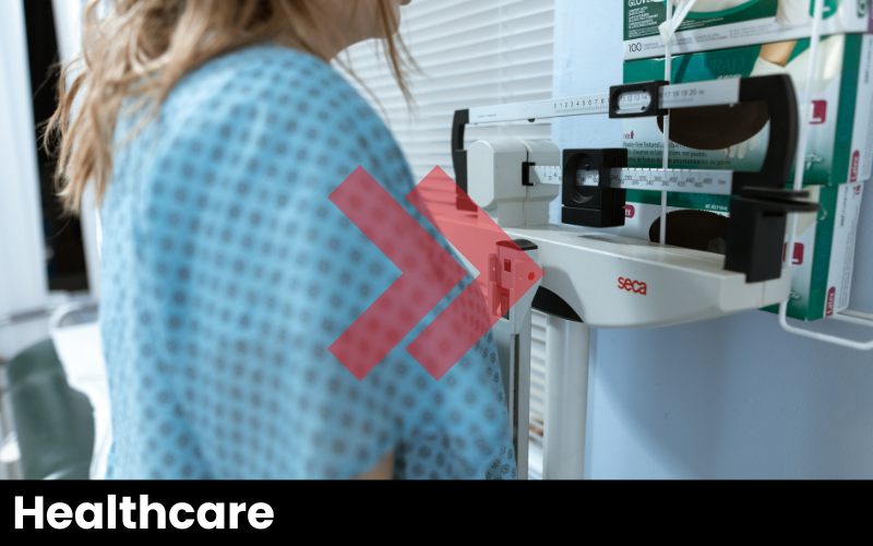 patient weighing in the healthcare industry