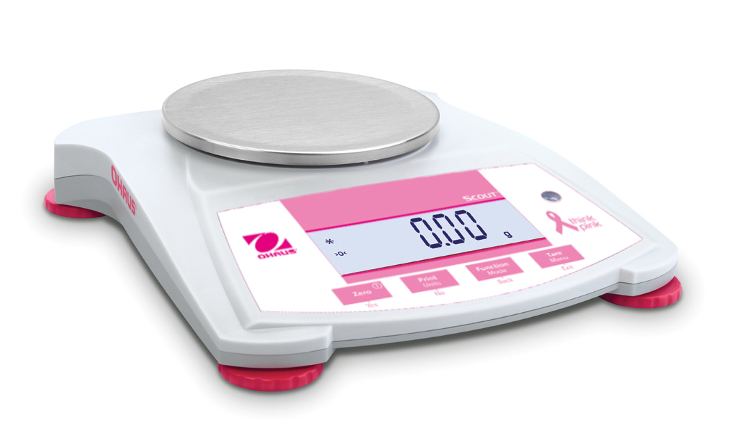 limited edition think pink ohaus scout