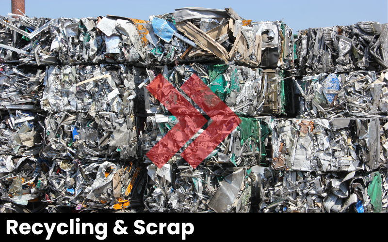 scrap recycling and weighing