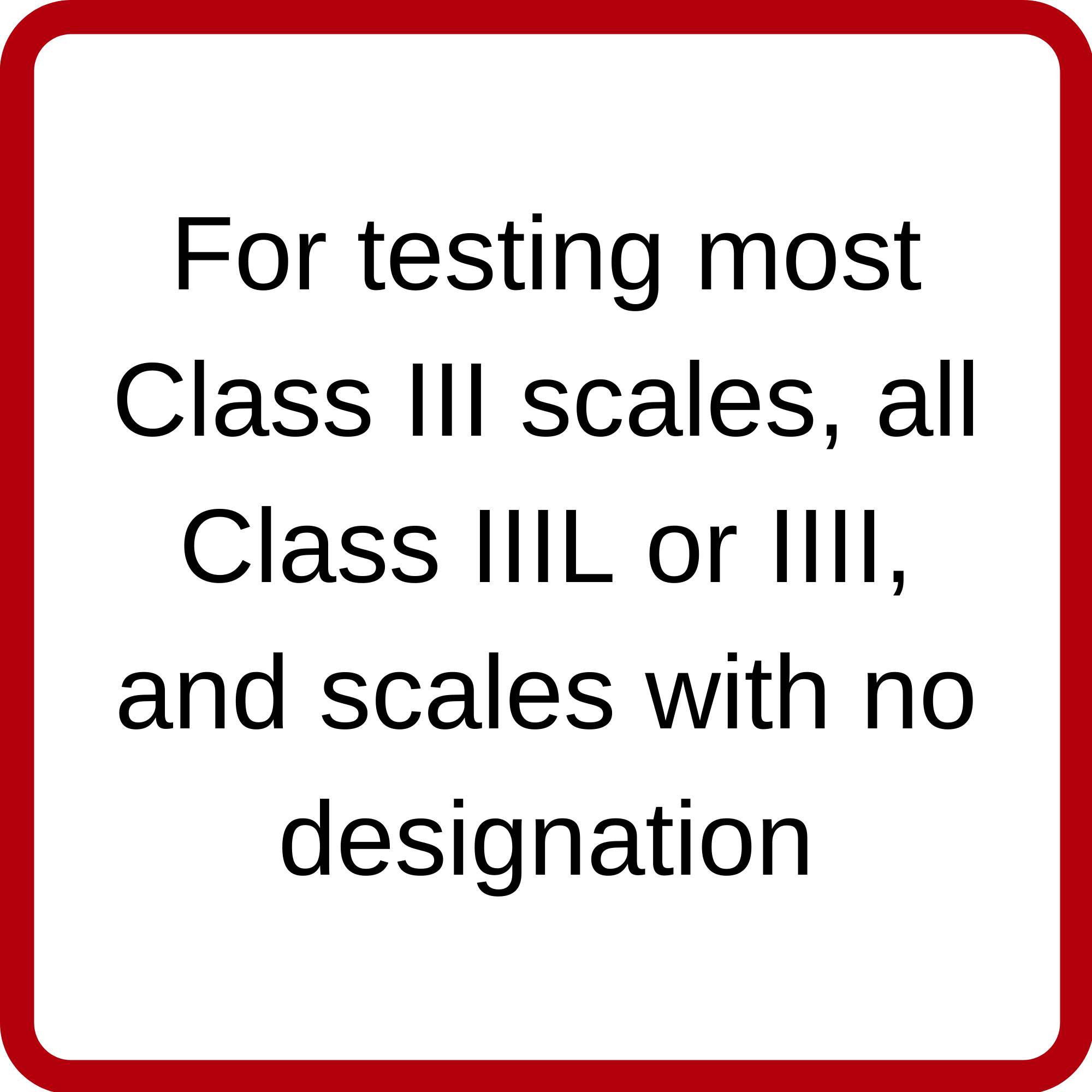 NIST Class F NIST Class F