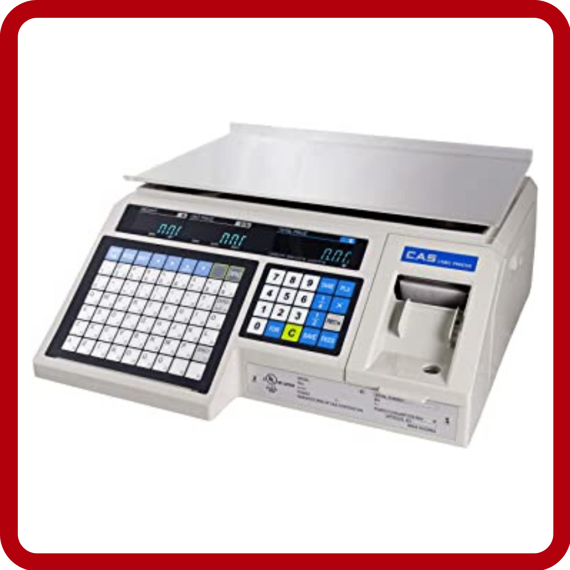 CAS Label Printing Scales CAS Label Printing Scales