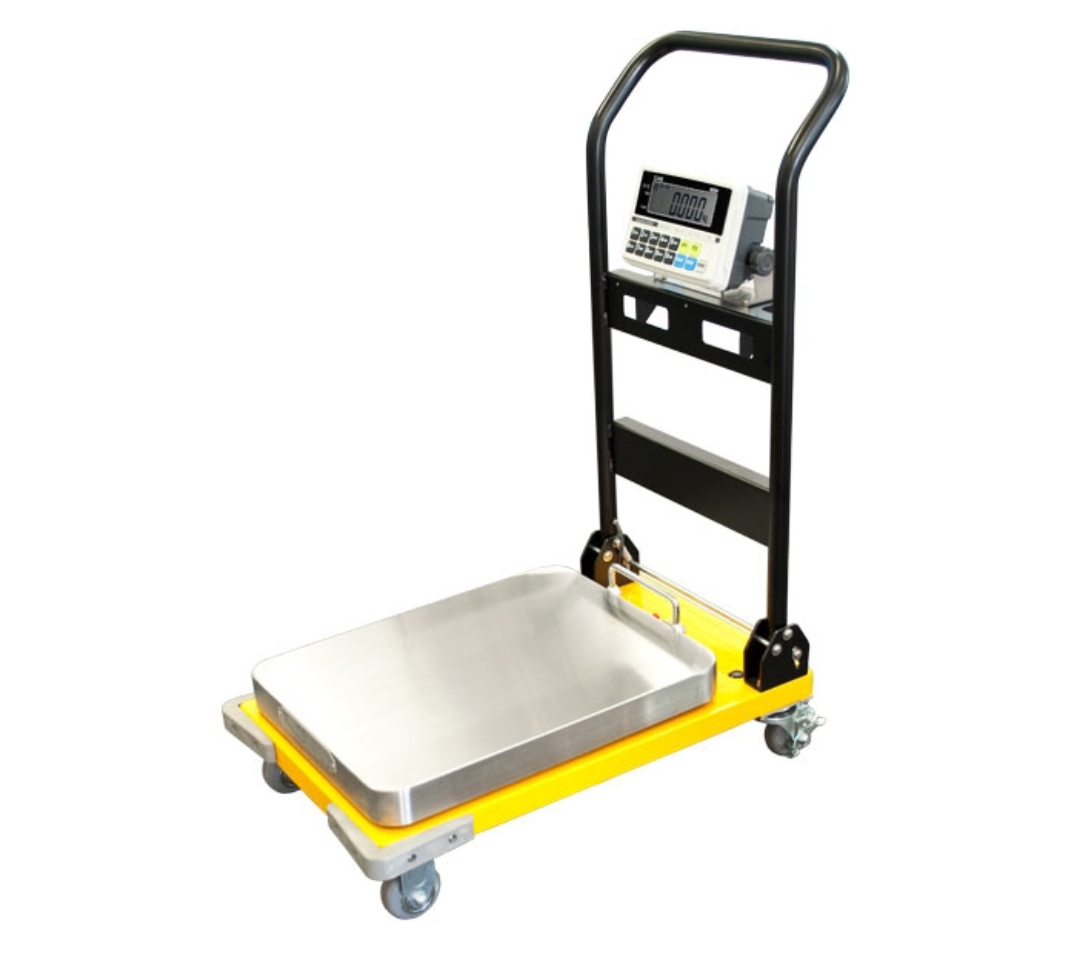 CAS CWP Portable Bench Scale with Roller Cart