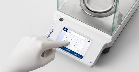 Mettler Toledo ME-TE In Use