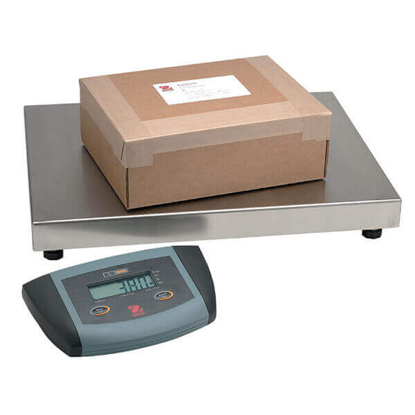 ohaus es shipping scale with large base