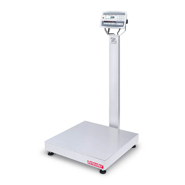 OHAUS Defender 5000 Washdown Bench Scale turned to the left