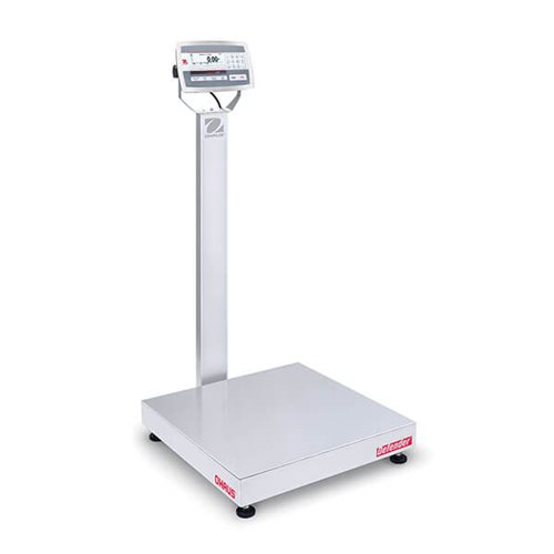 OHAUS Defender 5000 Washdown Bench Scale turned to the right