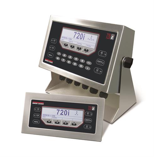 Rice Lake 720i Programmable Digital Indicator options