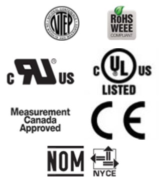 Rice Lake 720i Programmable Weight Indicator Approvals