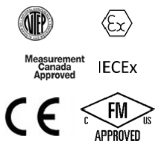 Rice Lake 882IS Intrinsically Safe Digital Indicator Approvals