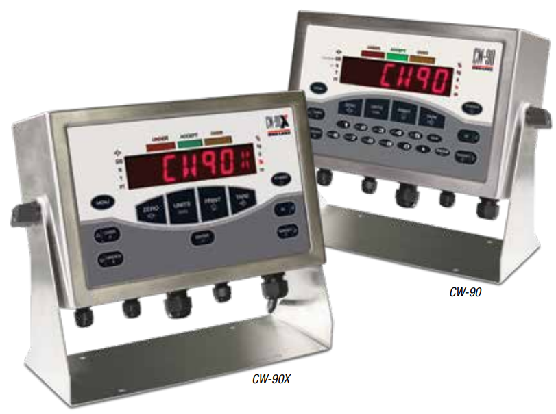 Rice Lake CW-90 and CW-90X Digital Washdown Weight Indicators