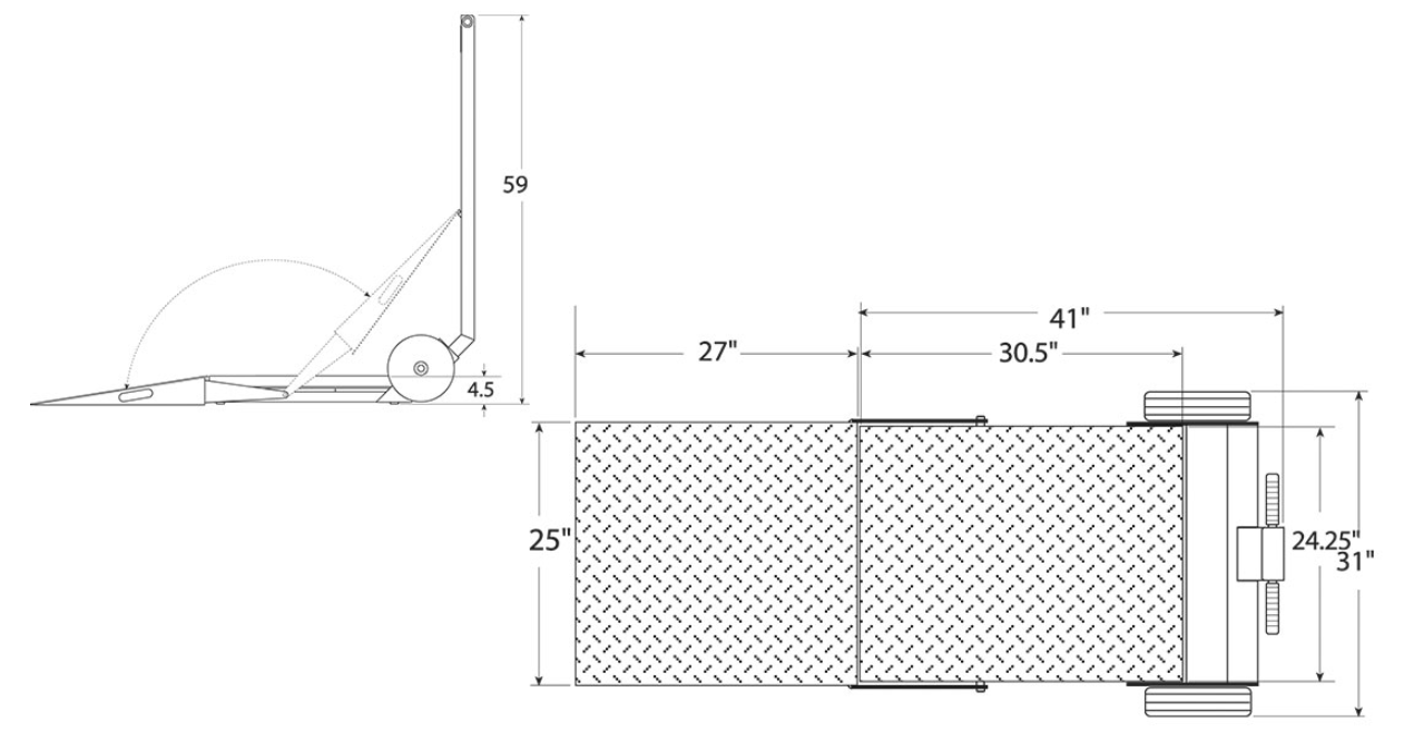 Rice Lake DeckHand Dimensional Drawings