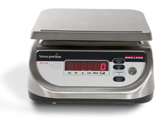 Rice Lake RLP-6S Versa-portion Compact Food Scale, 6 lb x 0.002 lb, NTEP,  Class III - Scales Plus