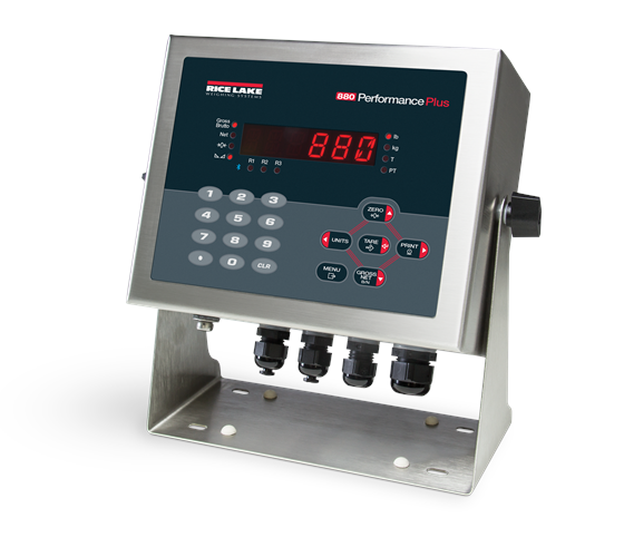 Rice Lake Weighing Systems 880 Performance Series Indicator and Controller Wall Mount