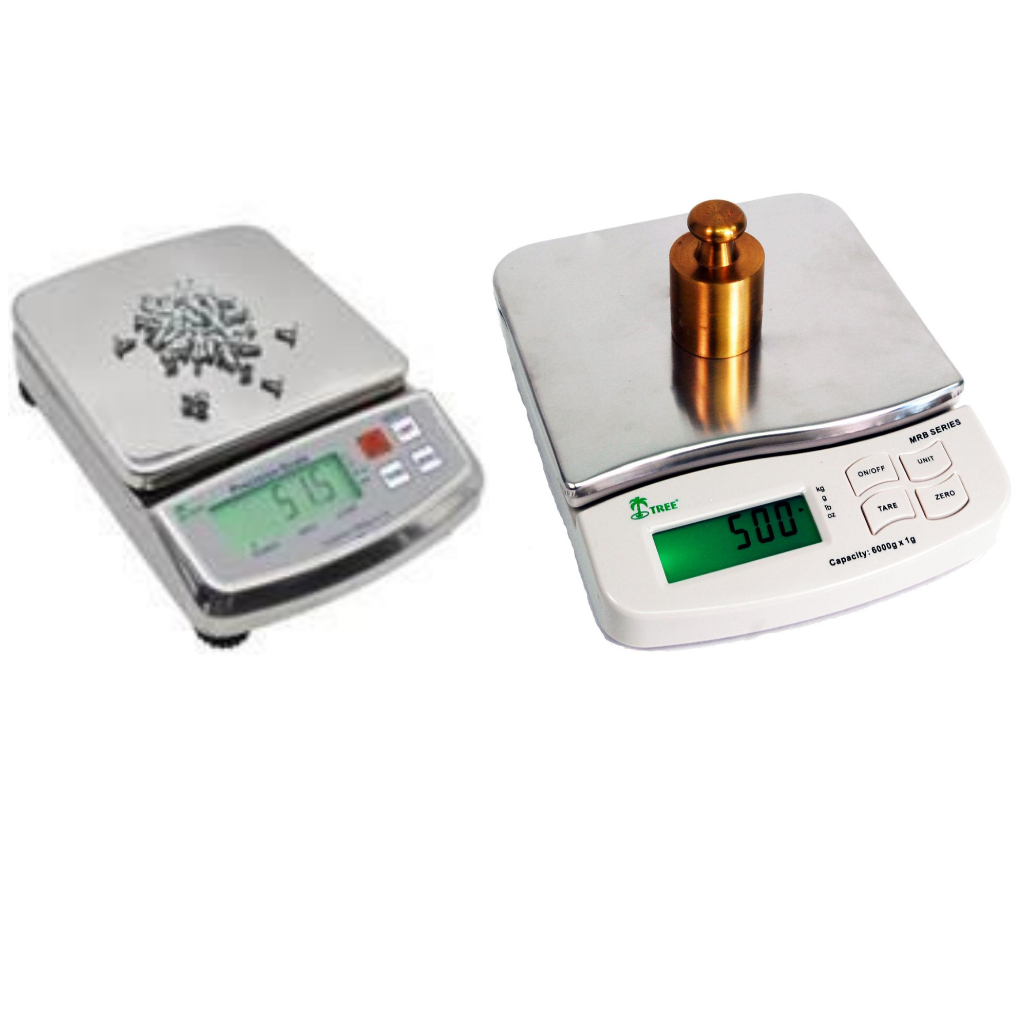 Tree MRB-S 5000 Stainless Steel Barista Coffee Scale, 5000 g x 1 g