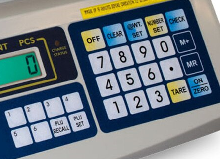 UWE SAC and SHC Series Counting Scales Keypad