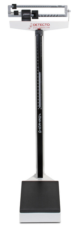 Cardinal Detecto 438 Mechanical Physician Scale with Height Rod