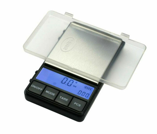 American Weigh Scales Pocket Weight Scale Stainless Steel Surface