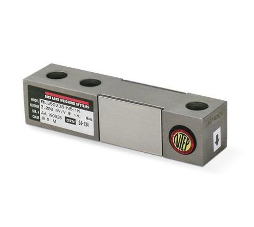 Rice Lake RL35023S-10,000lb 10,000 lb Stainless Steel Single Ended Beam ...