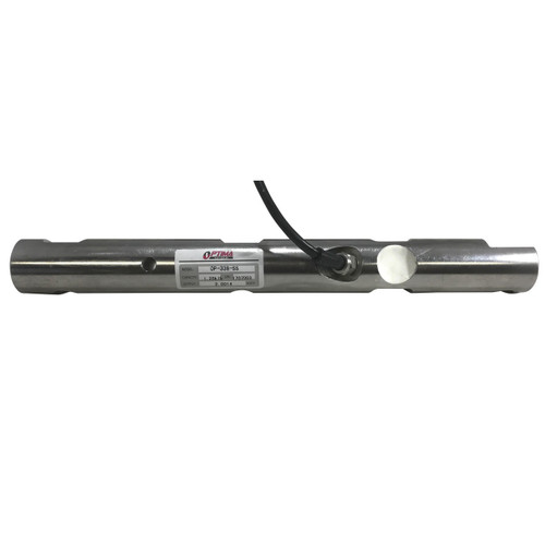 Optima OP-338-SS 2.5K lb Stainless Steel Single Ended Beam Load Cell ...