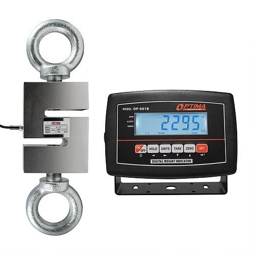 Optima Scales OP-926-3000 Hanging Scale - 3000 lbs x 0.5 lb.