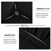 Black Ultra Soft Rhombus Jacquard Polyester Spandex Fabric Box Cushion Sofa Slipcover