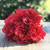 Red Artificial Dahlia Flower Bouquet