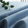 High Quality Blue Rectangle Cotton and Linen Tablecloth 