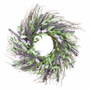  24"  Mixed Spring Artificial Flower Wreath Home Decoration