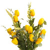 Yellow Artificial Tulip Stem Set of 2