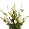 Cream Artificial Tulip Stem Set of 2