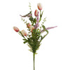 Peach  Artificial Tulip Stem Set of 2