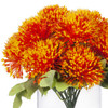 Artificial Greenery Arrangement  in Clear Glass Vase With Faux Water