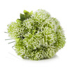 Artificial Greenery Arrangement  in Clear Glass Vase With Faux Water