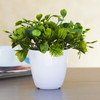Artificial  Greenery in White Pot-6208