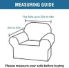  Ultra Soft Thick Stretch Velvet Fabric Armchair Slipcover  for Living Room( Peacock Blue)