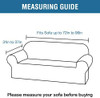 Ultra Soft Thick Stretch Velvet Fabric Sofa Slipcover  for 3 Cushion Couch Covers (Grey)