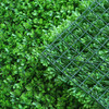 12 Panels 31 Sq ft. Artificial Lime Green Boxwood Hedge Genlisea Faux Foliage Wall Backdrop Decoration for Party Wedding Indoor & Outdoor Garden 