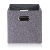 Fabric Storage Bins With Handles (Set of 4)