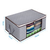  Non Woven Fabric Foldable Storage Underbed Clothes Cover Bag(Set of 3)