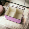 Collapsible Storage Bins with Cover(Pink)