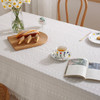 High Quality Washable Wrinkle Free Tablecloth with Tassel 