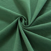 High Quality Washable Cotton Wrinkle Free Tablecloth with Tassel (Green)